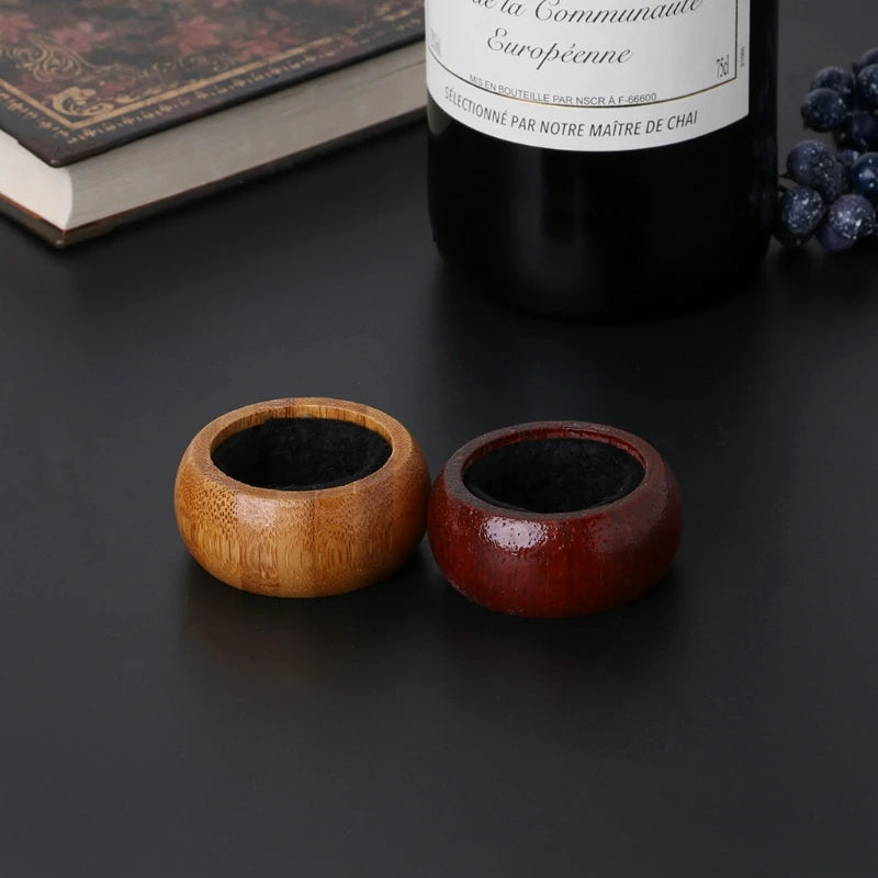 Wooden Wine Bottle Drip Collar