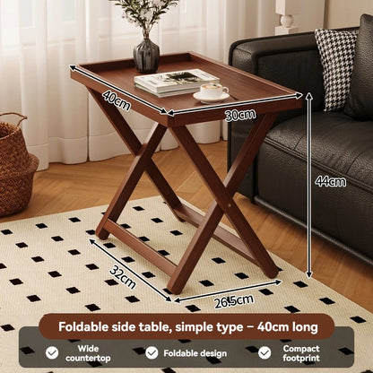 Compact Folding Side Table
