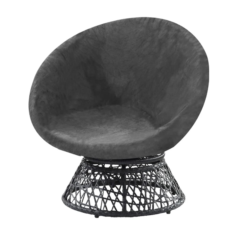 Velvet Saucer Chair Cover