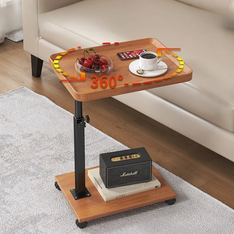 Adjustable Mobile Side Table