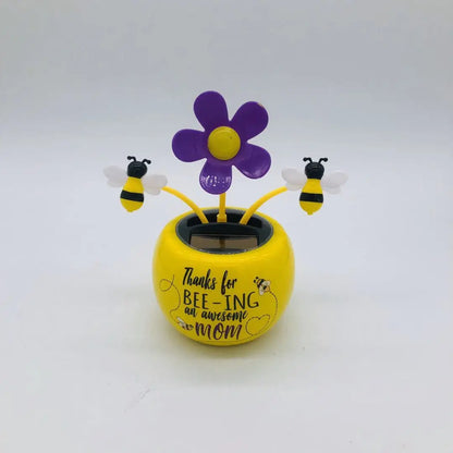 Solar-Powered Dancing Flower