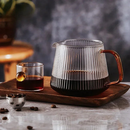 Borosilicate Glass Pour-Over Coffee Set