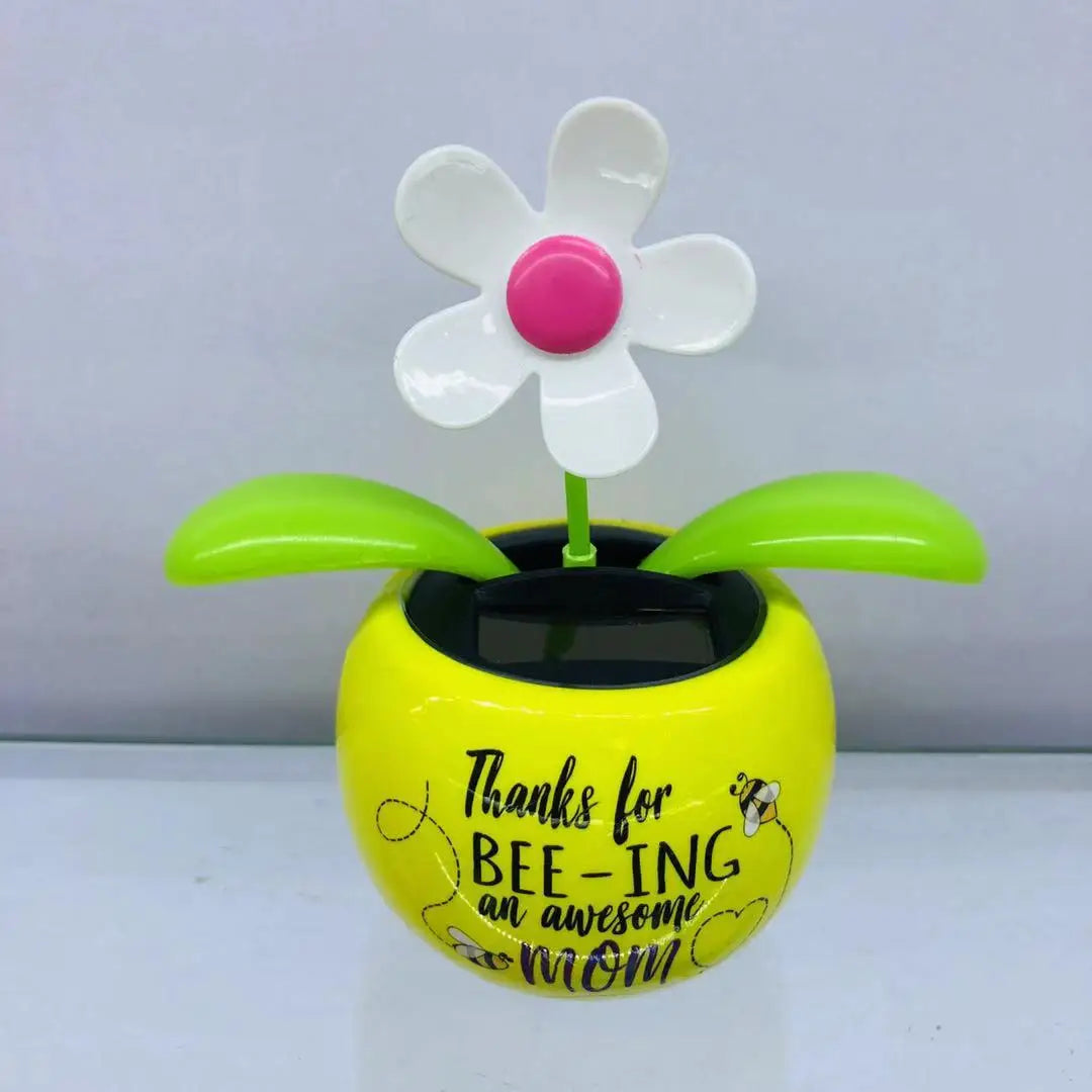 Solar-Powered Dancing Flower