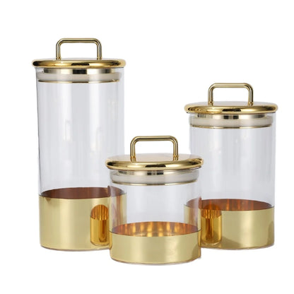 Glass Dry-Food Storage Jar