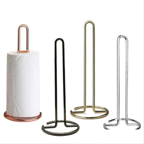 Minimalist Metal Paper Towel Holder