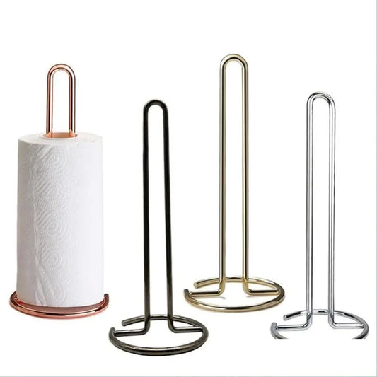 Minimalist Metal Paper Towel Holder