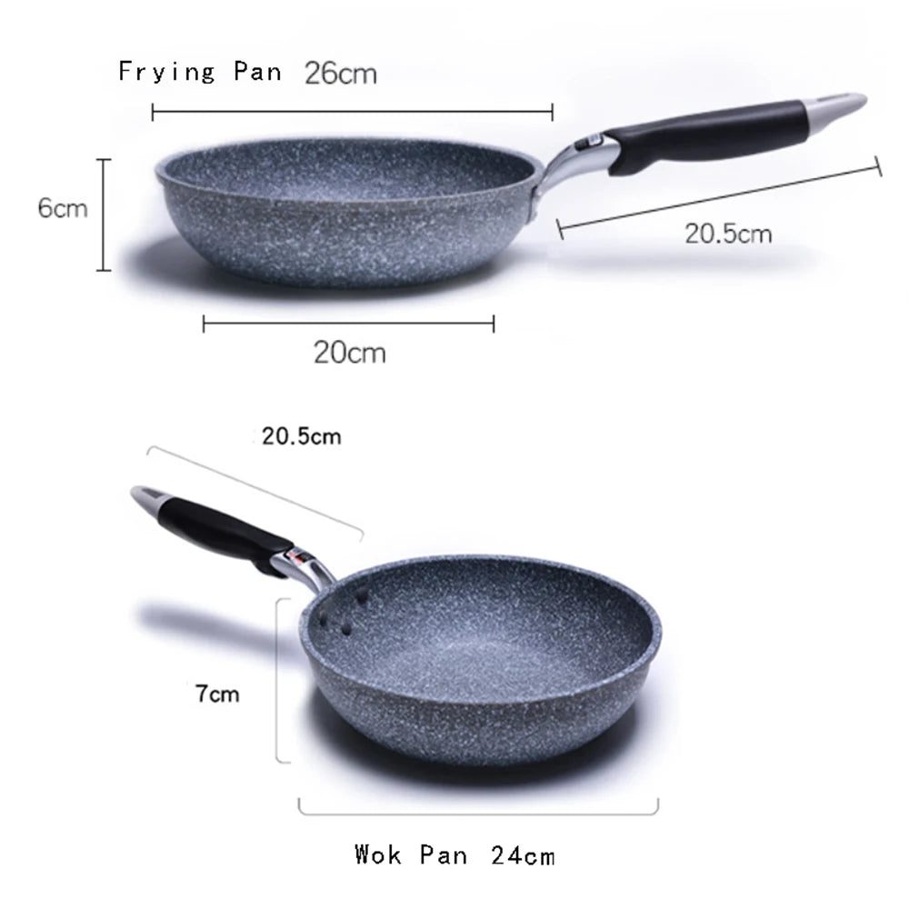 Nonstick Frying Pan and Wok Collection