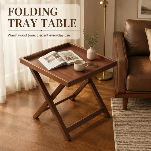 Compact Folding Side Table