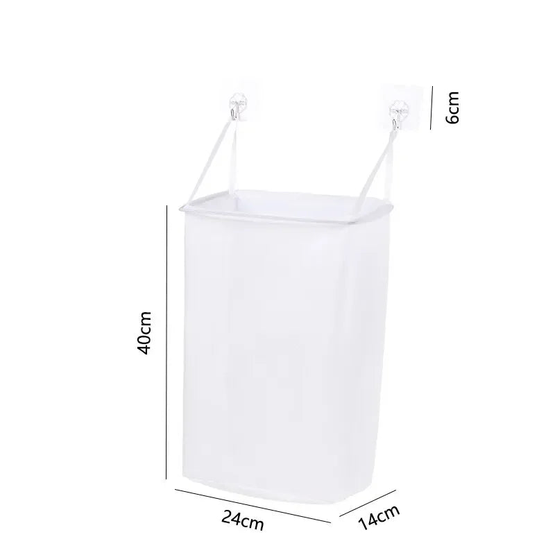 Wall-Mounted Laundry Basket