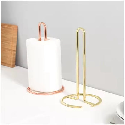 Minimalist Metal Paper Towel Holder