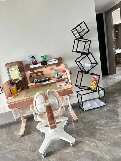 5-Tier Iron Display Bookcase