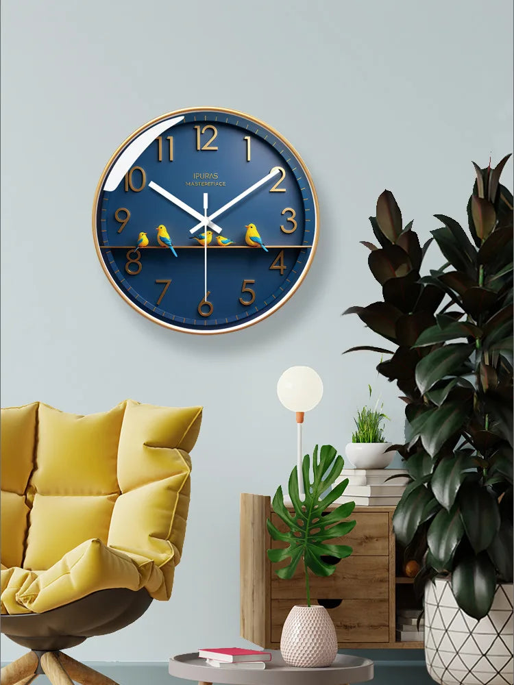 Silent Modern Quartz Wall Clock