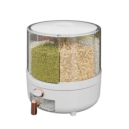 Rotating Grain Storage Dispenser