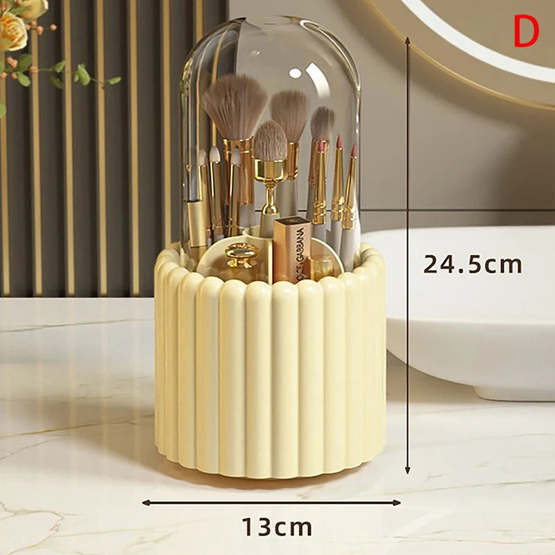 360-Degree Makeup Brush Organizer