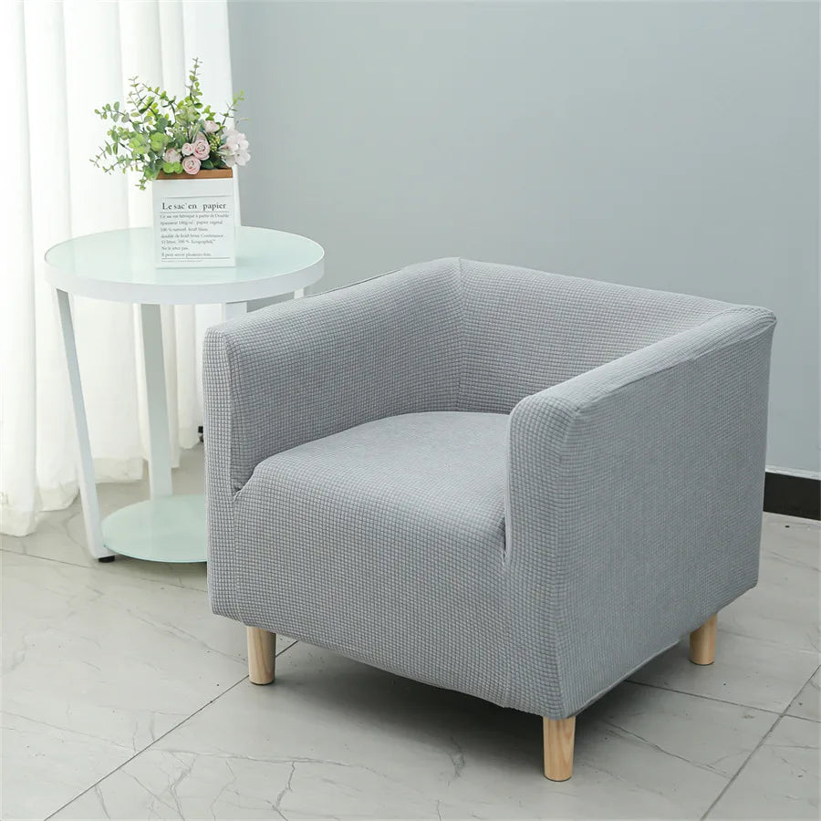 Elastic Textured Sofa Cover