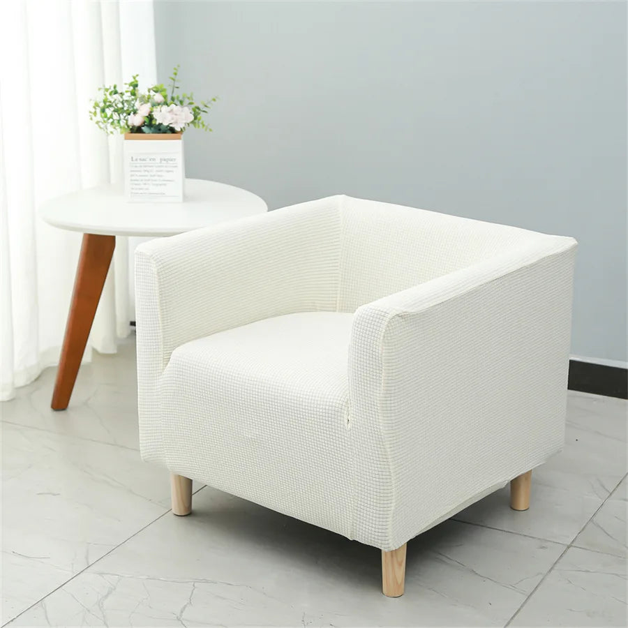 Elastic Textured Sofa Cover
