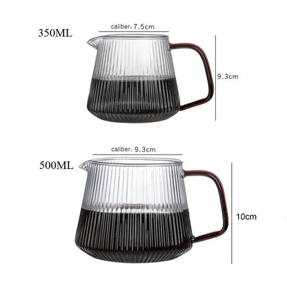 Borosilicate Glass Pour-Over Coffee Set