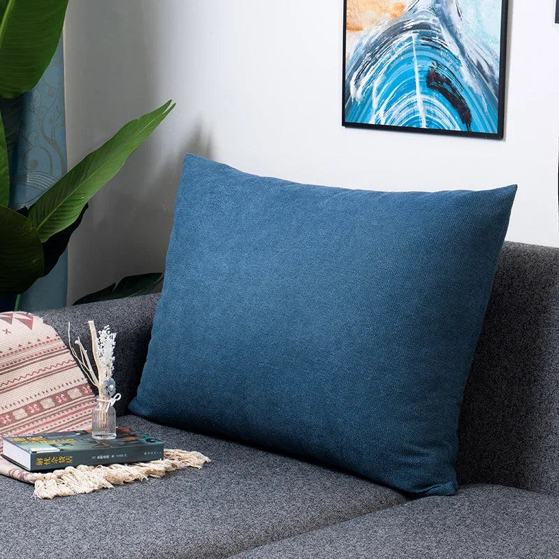 Rectangular Lumbar Pillow Cover