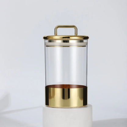 Glass Dry-Food Storage Jar