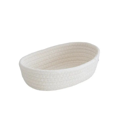 Handwoven Cotton Storage Basket