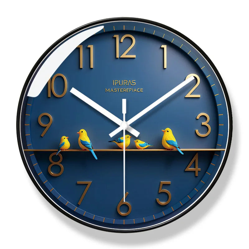 Silent Modern Quartz Wall Clock