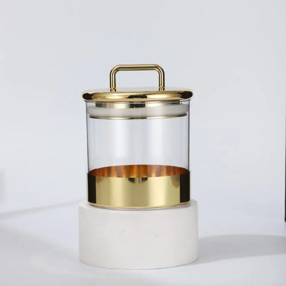 Glass Dry-Food Storage Jar