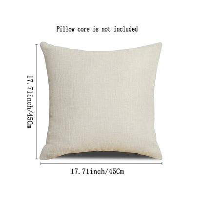 Bird and Floral Throw Pillow Cover