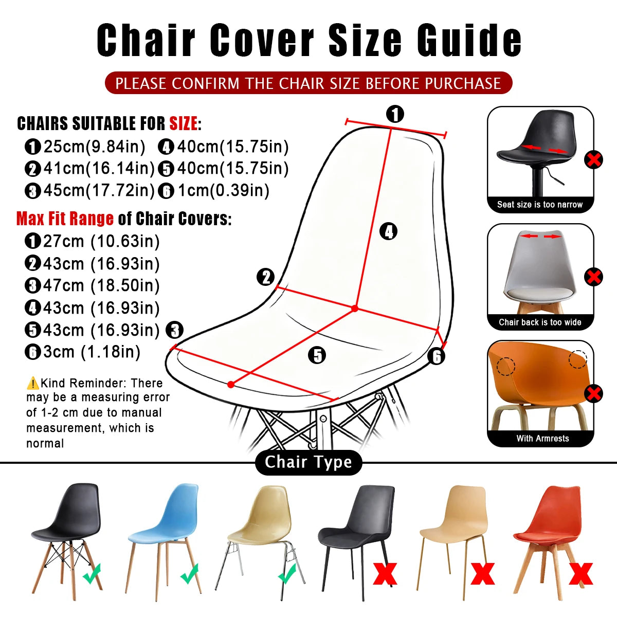 Velvet Dining Chair Cover