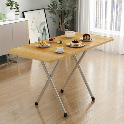 Compact Hardwood Folding Table