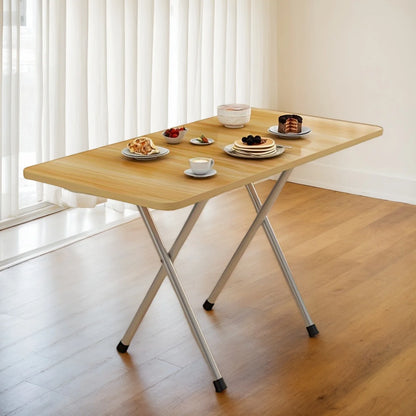 Compact Hardwood Folding Table