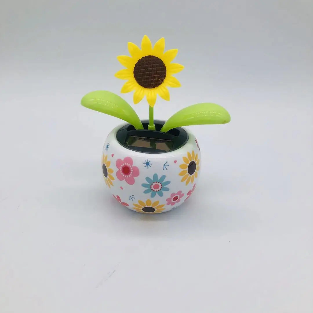 Solar-Powered Dancing Flower