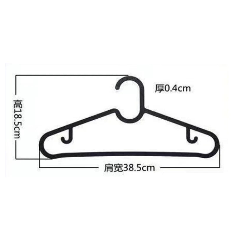 Set of 4 Minimalist Clothes Hangers