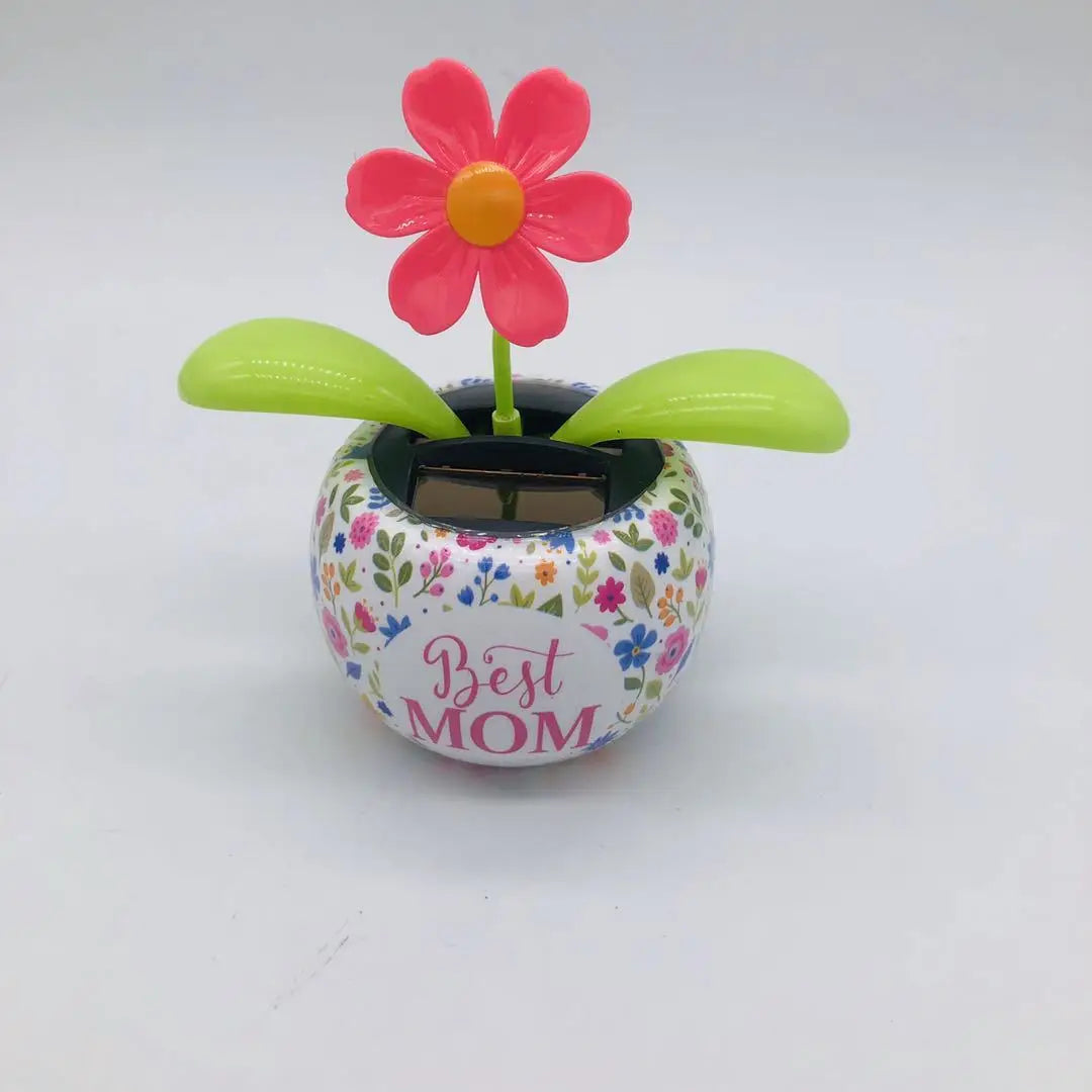 Solar-Powered Dancing Flower