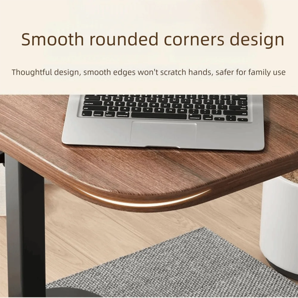 Adjustable C-Shaped Mobile Side Table