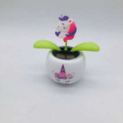 Solar-Powered Dancing Flower