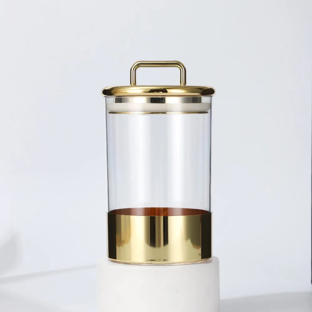 Glass Dry-Food Storage Jar