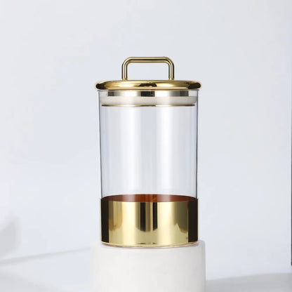 Glass Dry-Food Storage Jar