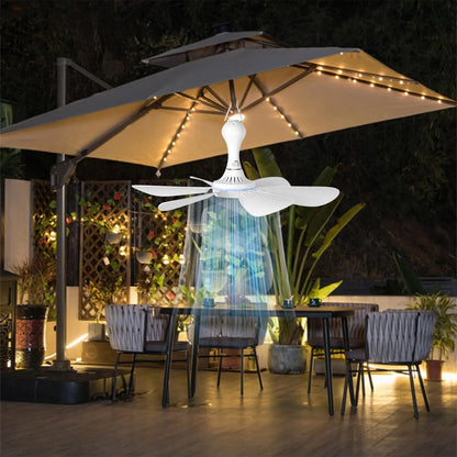 Silent 6-Blade USB Hanging Fan