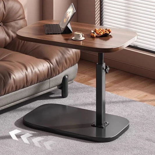 Adjustable C-Shaped Mobile Side Table