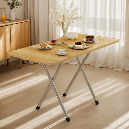 Compact Hardwood Folding Table
