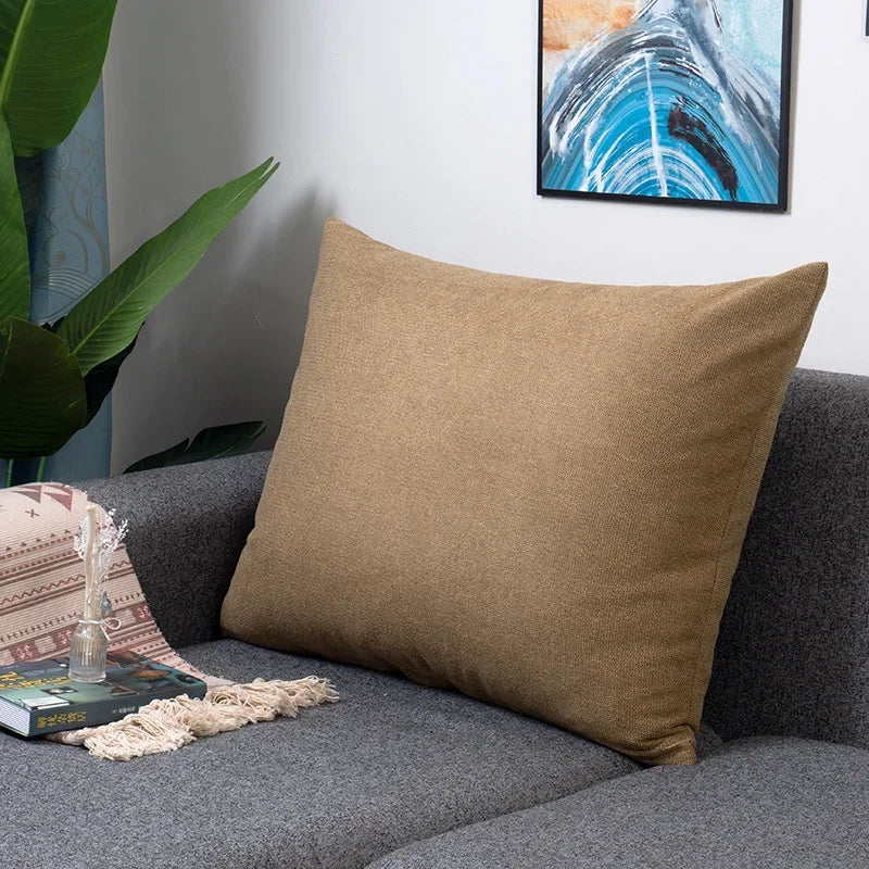 Rectangular Lumbar Pillow Cover