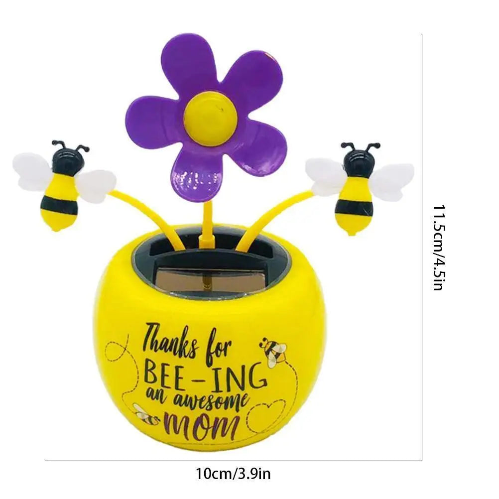 Solar-Powered Dancing Flower