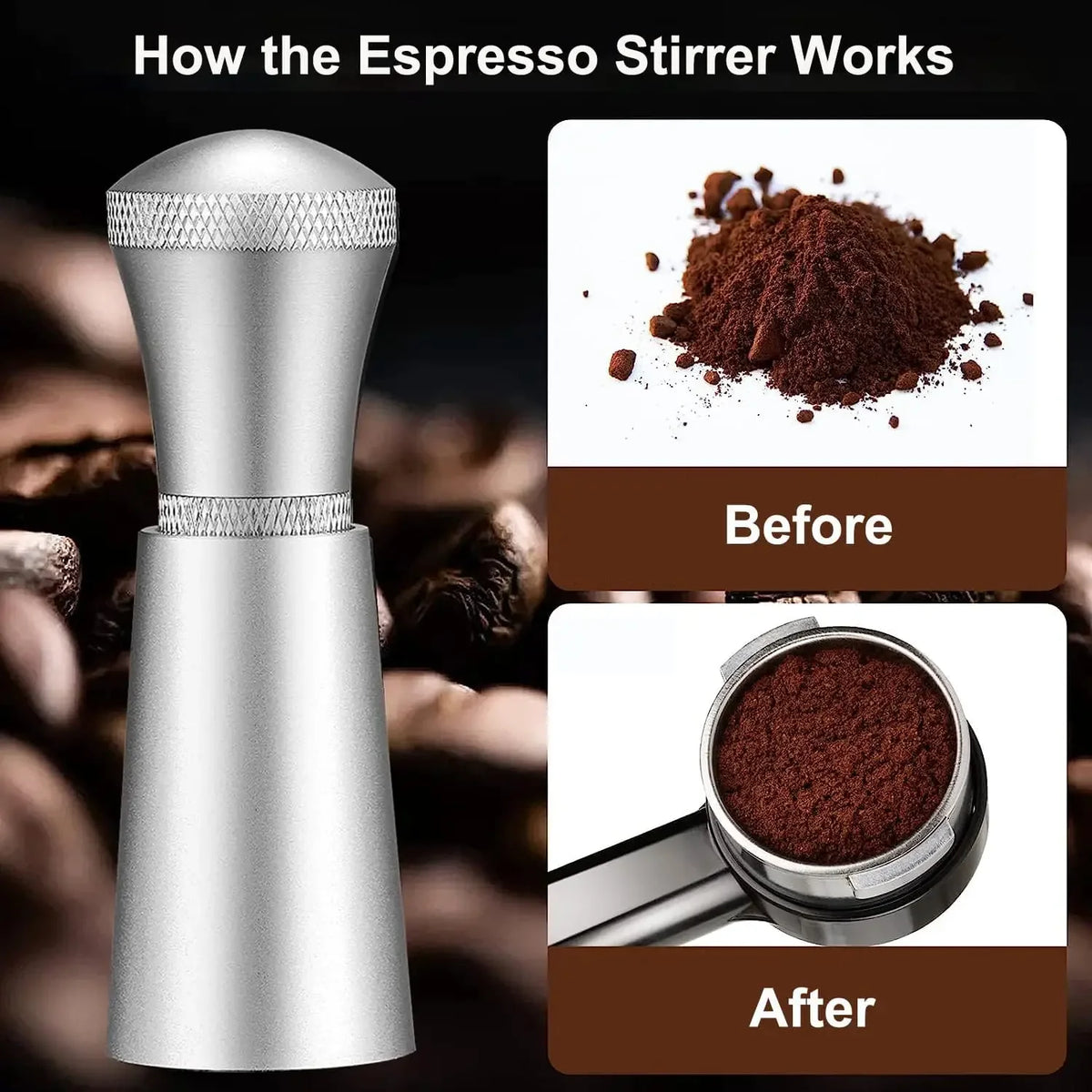 7-Needle Espresso Distribution Tool
