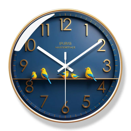 Silent Modern Quartz Wall Clock