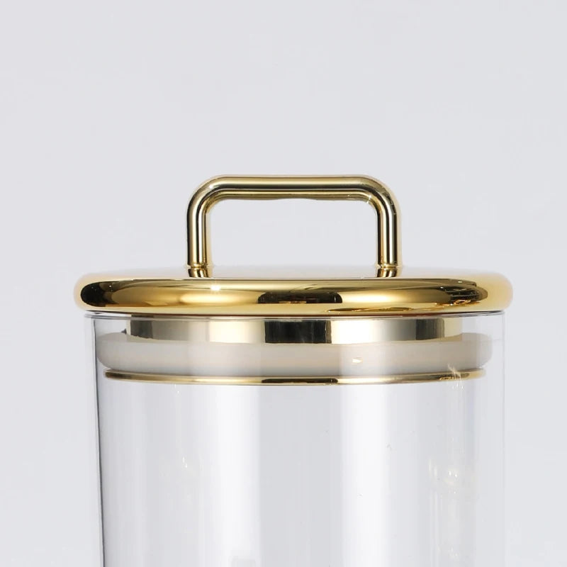 Glass Dry-Food Storage Jar