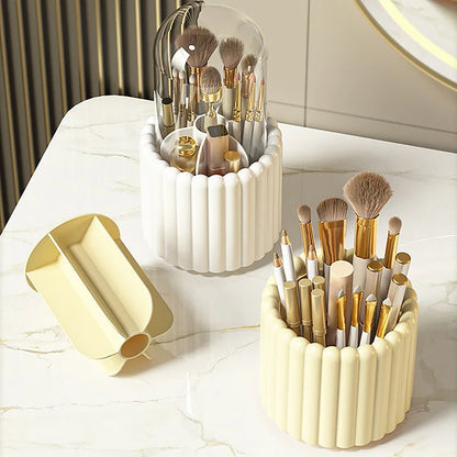 360-Degree Makeup Brush Organizer