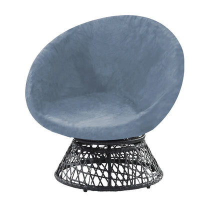 Velvet Saucer Chair Cover