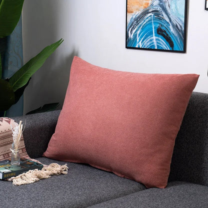 Rectangular Lumbar Pillow Cover