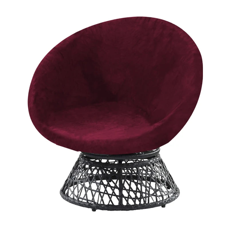 Velvet Saucer Chair Cover