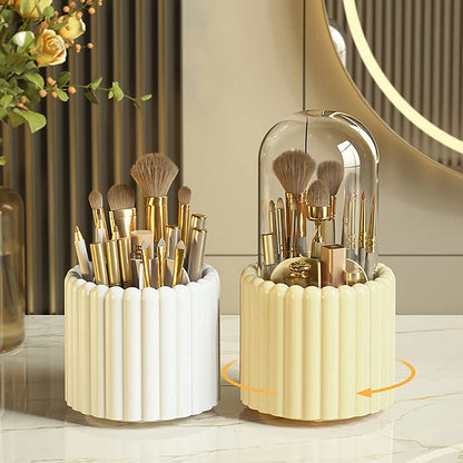 360-Degree Makeup Brush Organizer